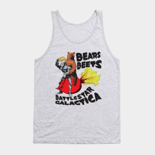 Bears Beets Battlestar Galactica The Office Tank Top